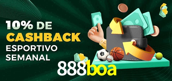 10% de bônus de cashback na 888boa