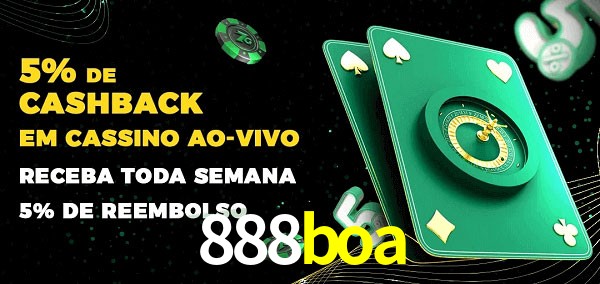 Promoções do cassino ao Vivo 888boa